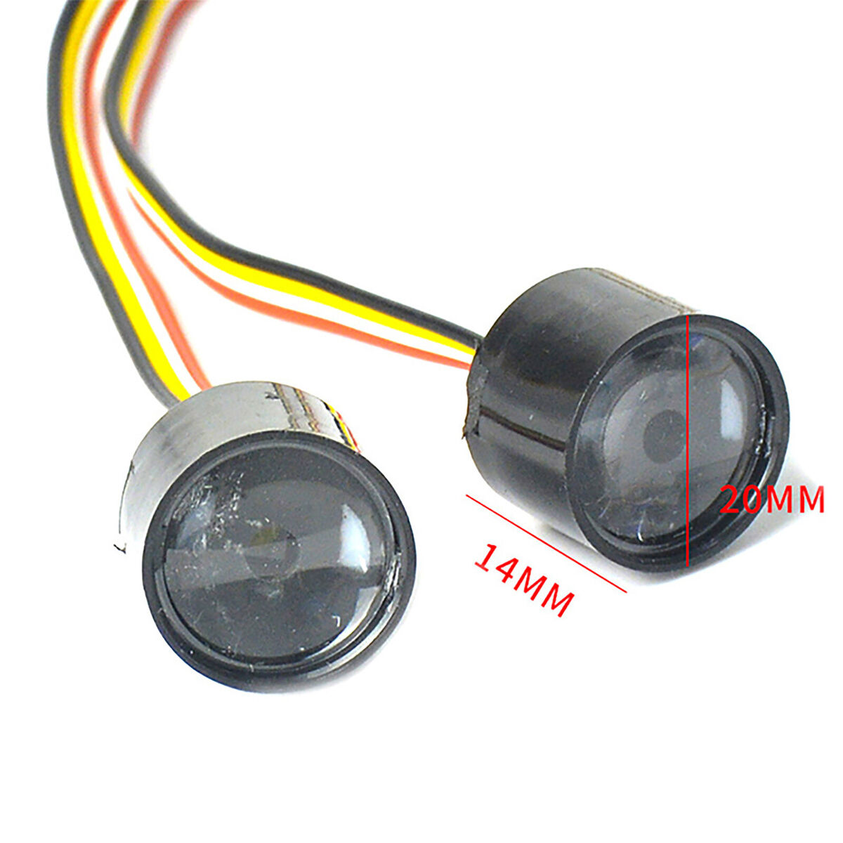 Headlights Front Light LED Flashing Light for 1/10 RC Car Upgrade Spare Parts A2