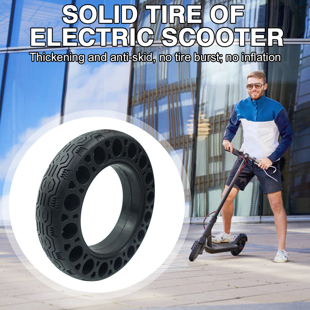 10 inch Electric Scooter Rubber Tires for Ninebot Max G30 Non Slip Tyre