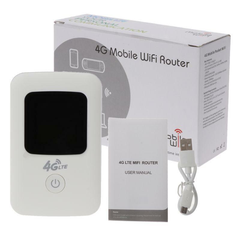 4G Wifi Router Global Version 3G 4G Lte Portable Wireless Hotspot Sim Slot with