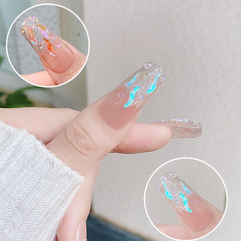 Mixe Shape Glass Crystal Nail Gems Rhinestone DIY Nail Art Strass Accessories