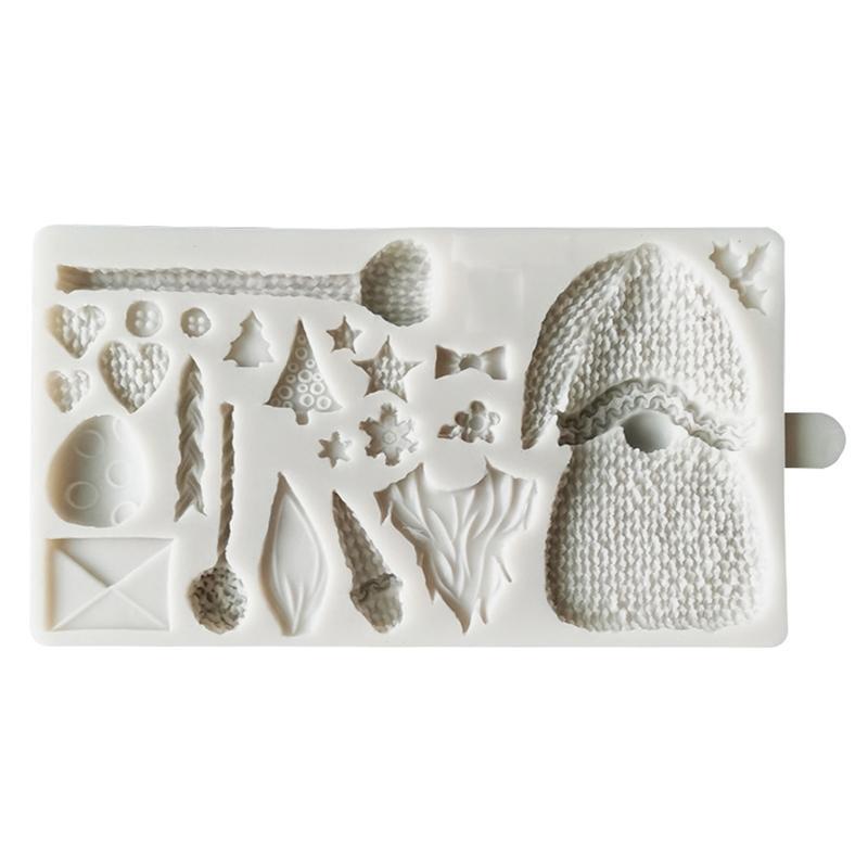 Silicone Moulds Fondant Molds Chocolate Moulds Candy Molds Cartoon Gnome Shaped