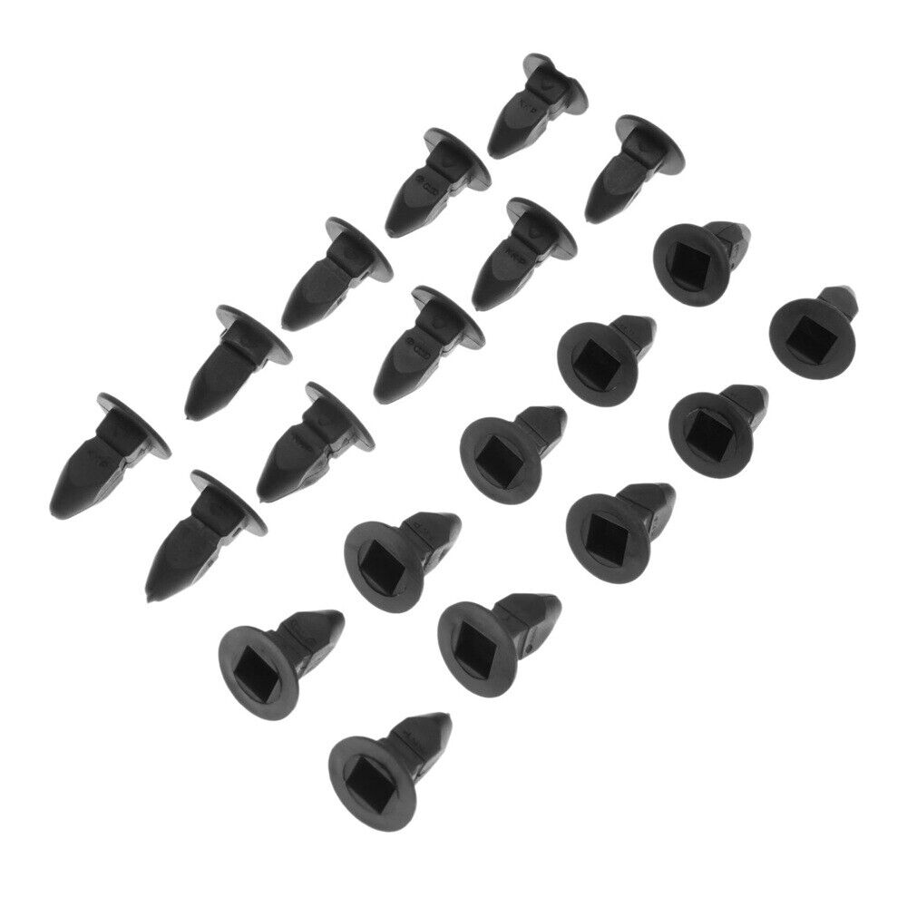 50Pcs Auto Car Clips Retaining Fasteners N908-214-01 Fit for Golf 1999-On Nylon
