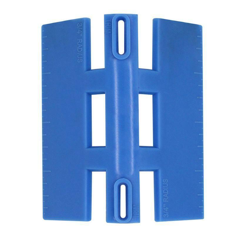 3/4" Radius Centerline Location Trim Jig Corner Marking Marker Woodworking Tool