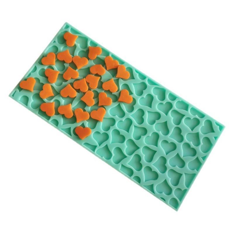 Silicone Heart Moulds for Wax Melts Heart Silicone Mould Food Candy DIY Molds
