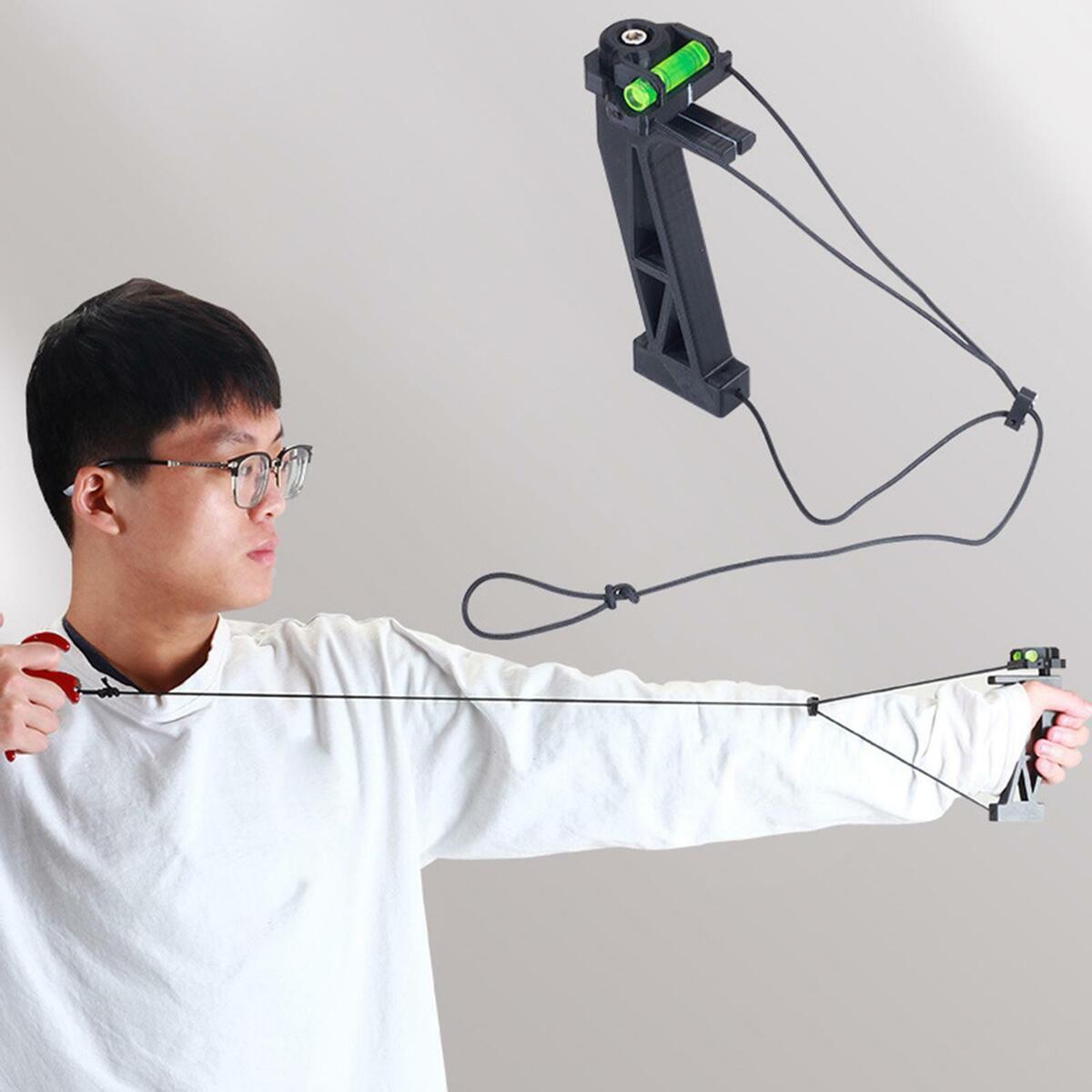 Compound Bow Release Aid with  Bubble Exerciser Trainer for Shooting
