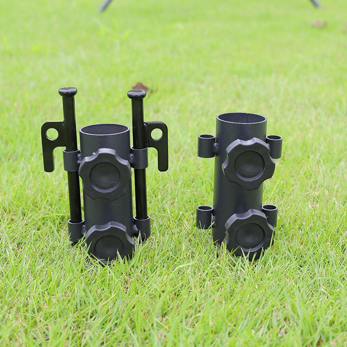 Durable Tent Rod Holder Tarp Poles Fixator for Outdoor Camping Fishing