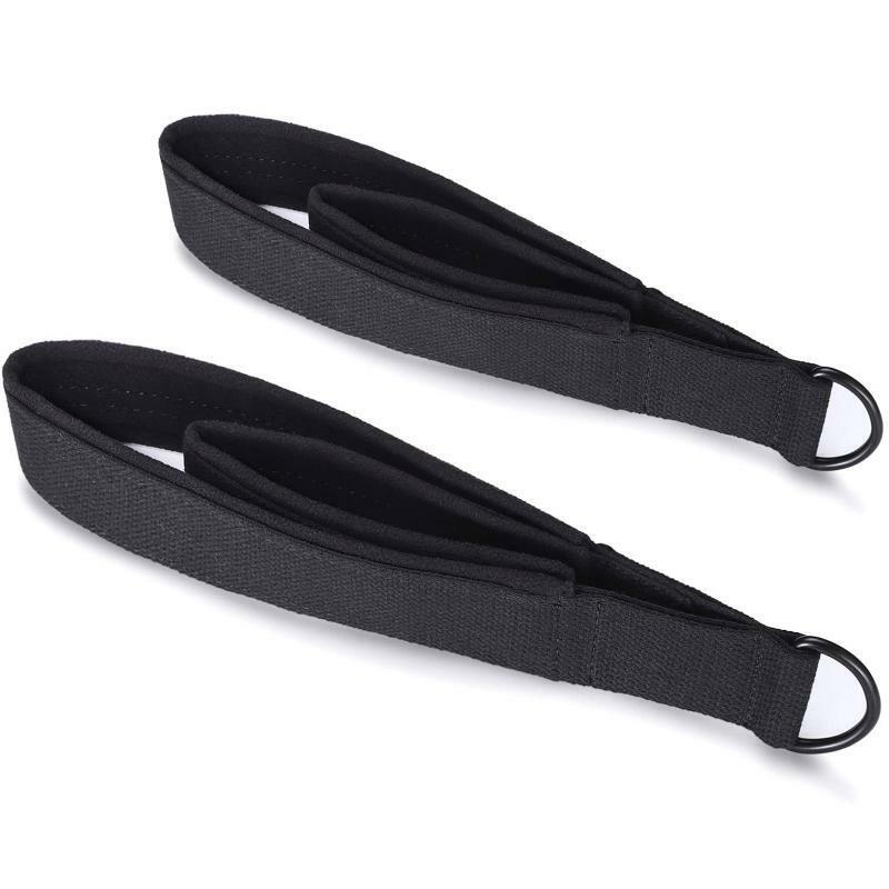 Pilates Reformer Double Loop Straps Handle D-Ring Fitness Yoga Accessories Gift