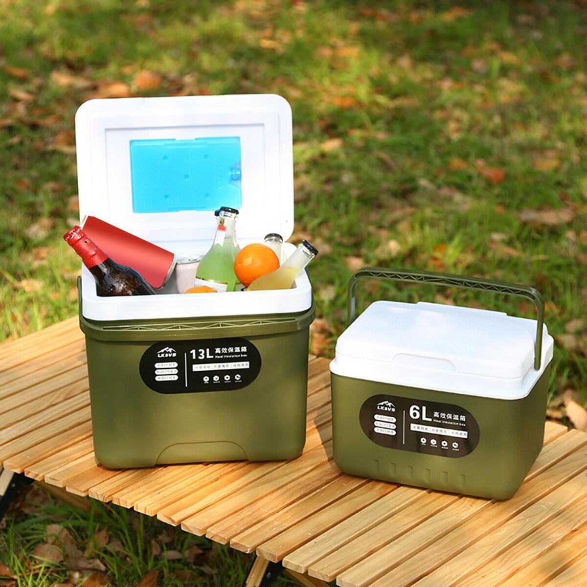 Cooler Bag Keep Food Warm Insulated Thermal Box for RV Kayaking Road Trips