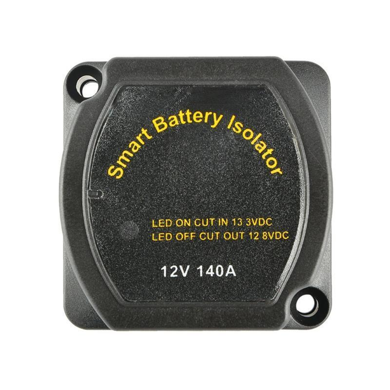 Voltage Sensing Relay 12V IP67 Double Battery Automatic Charging Relay for Boats