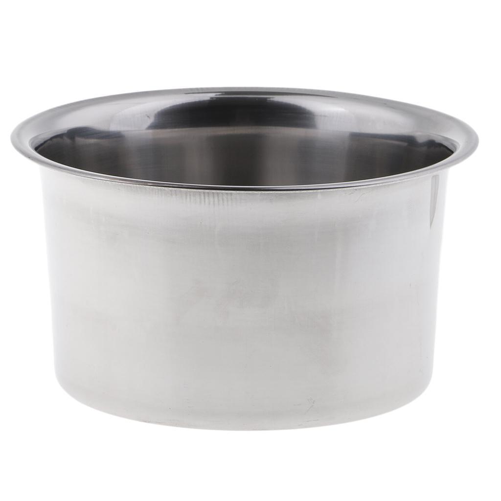 2 Pieces Stainless Steel Wax Melting Pot Double Boiler & Long Handle Spoon