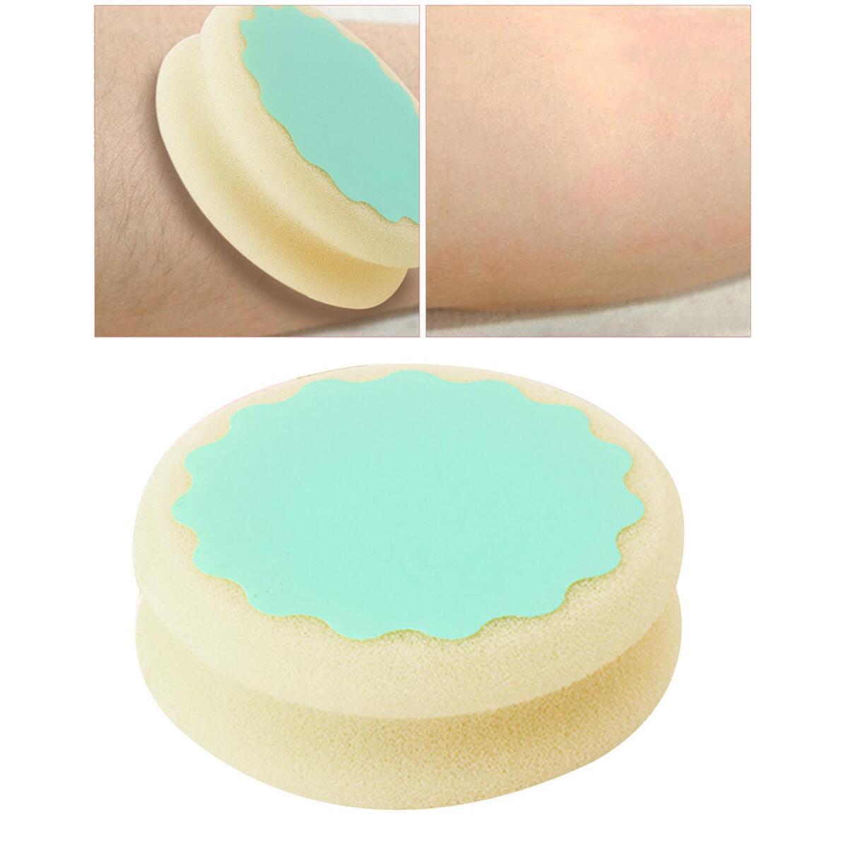 Hair Removal Depilation Sponge Pad Painless Leg Face Body Bikini Hair Remove