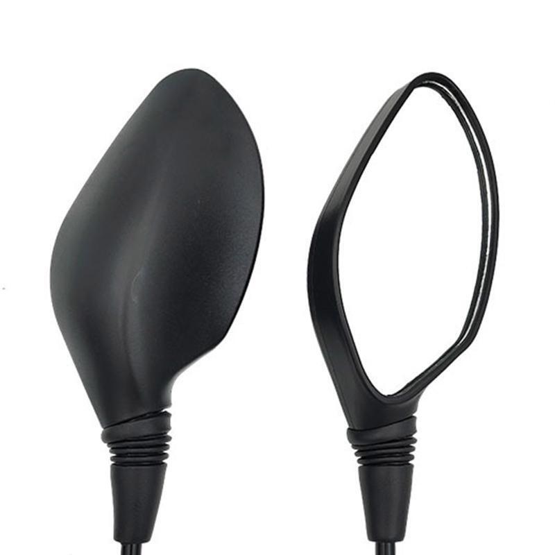 1 Pair Adjustable Rearview Mirrors Set Revesing Mirror Handle Bar End Motorcycle