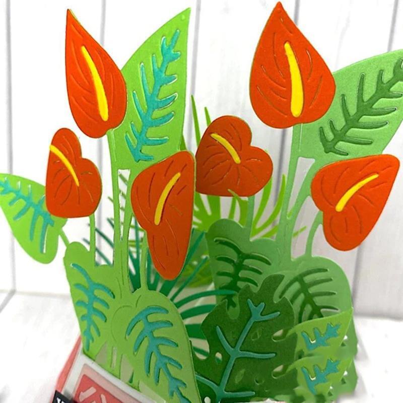 Stencils Flower Template for Scrapbook Embossing Album Card Craft Festival Decor