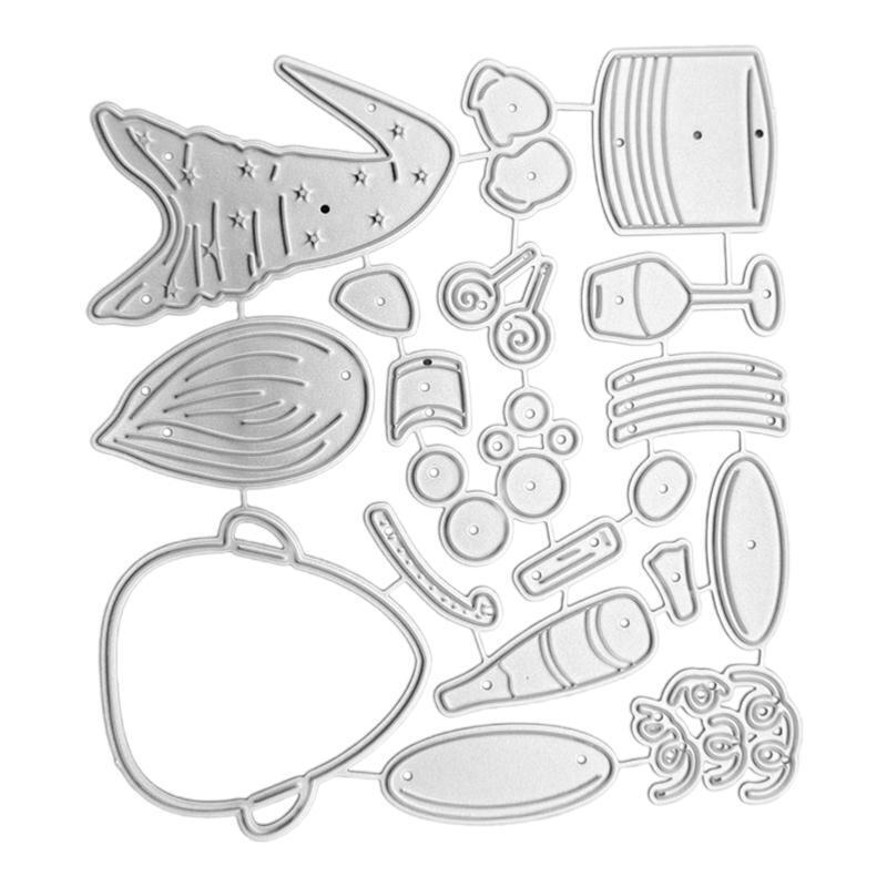 Gnome Metal Cutting Dies Stencil DIY Scrapbooking Album Paper Card Template Mold