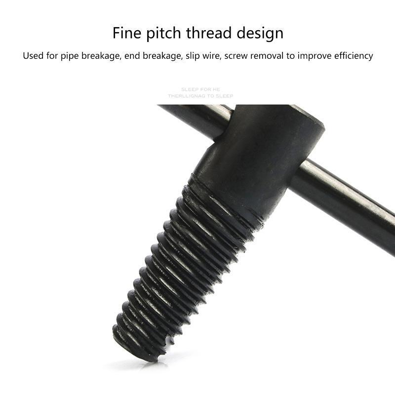 Tap Faucet Valve Screw Extractor Pipe Remover Tools Damaged Bolt Extractor Cr-v