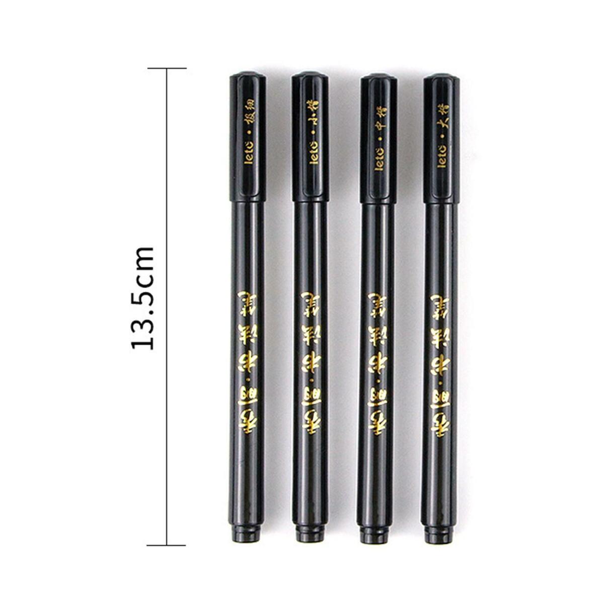 8Pcs Chinese Pen Writing  Painting Brush Japanese Calligraphy Pen