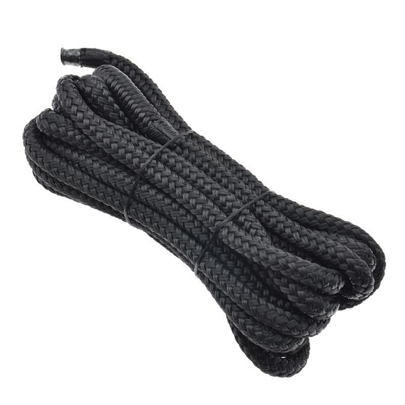 Marine Dock Lines 3/8" x 188.97" Boat Rope Double Braided Nylon Dock Lines