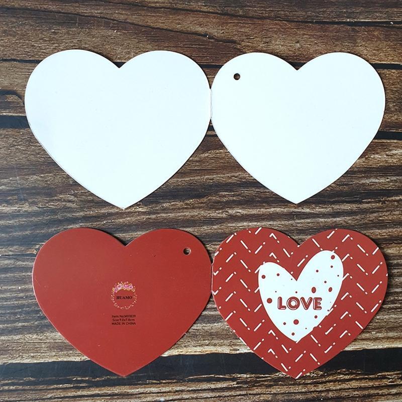 Mini Heart Shape Folding Greeting Cards Set of 120 Paper Blessing Card