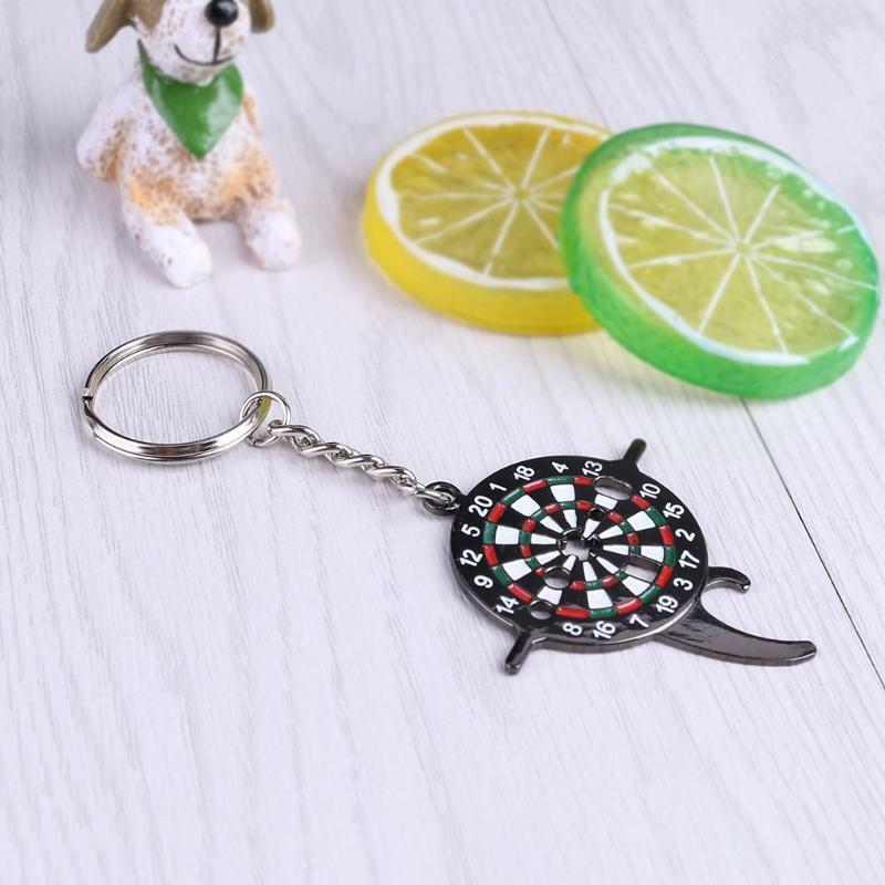 Keychain Dart Wrench Tool Tighten Darts Shafts Beer Bottle Opener Indoor Game