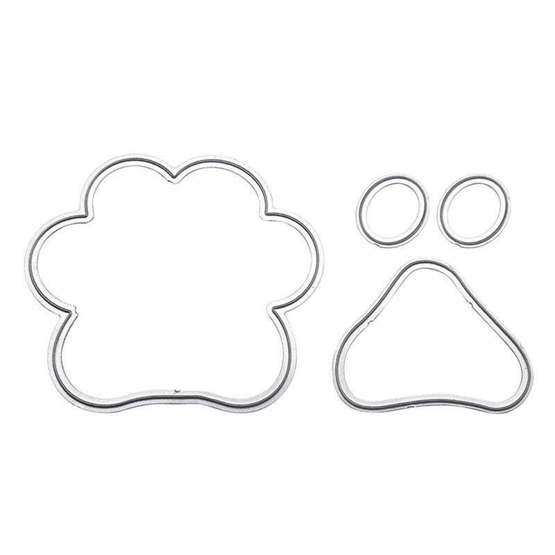 Cat Paw Metal Cutting Dies Stencil DIY Scrapbooking Album Paper Card Template