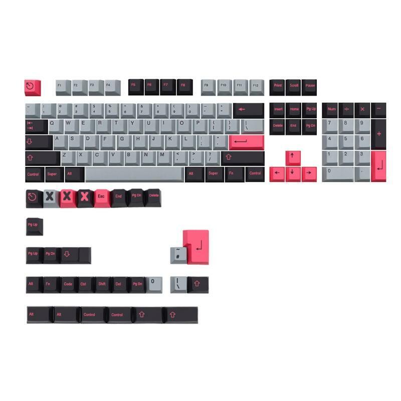 134 Customized 8008 Keycap Cherry Profile Key Cover for Cherry MX Switch Key Set