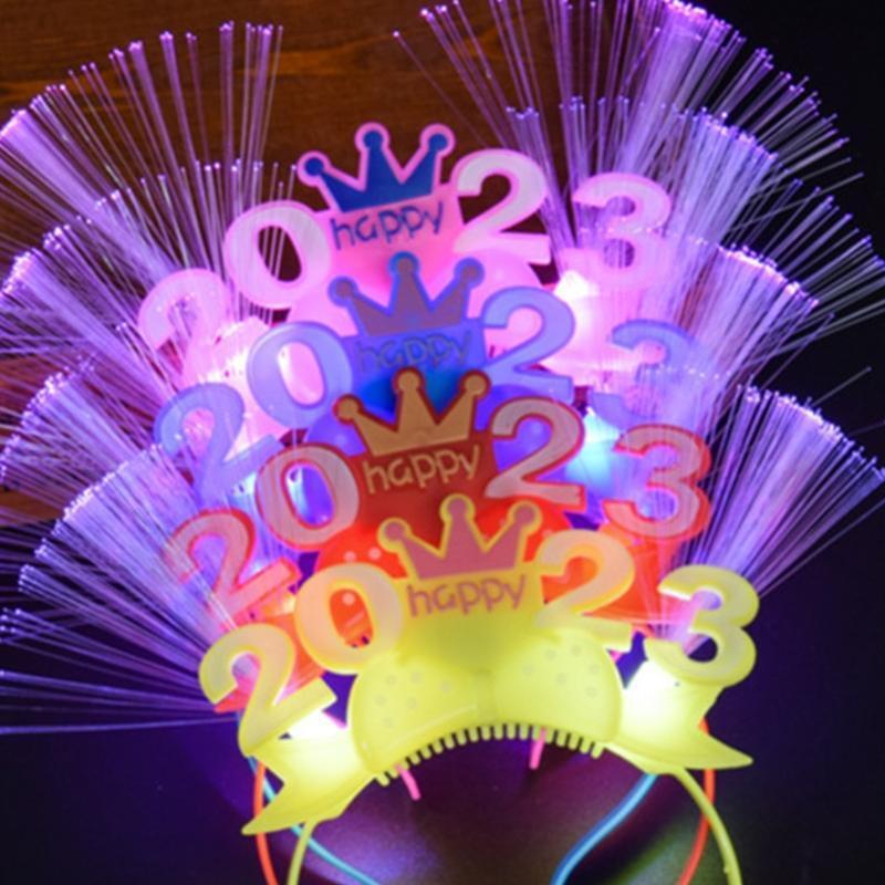 Plastic Hair Hoop with Teeth Flash Crown Headband All-match for Theme Party