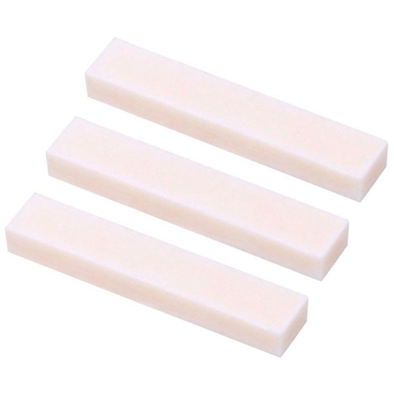 Guitar Blank Bone Nut Real Buffalo Bone Guitar Bass Bridge Saddle Nut LP Guitar