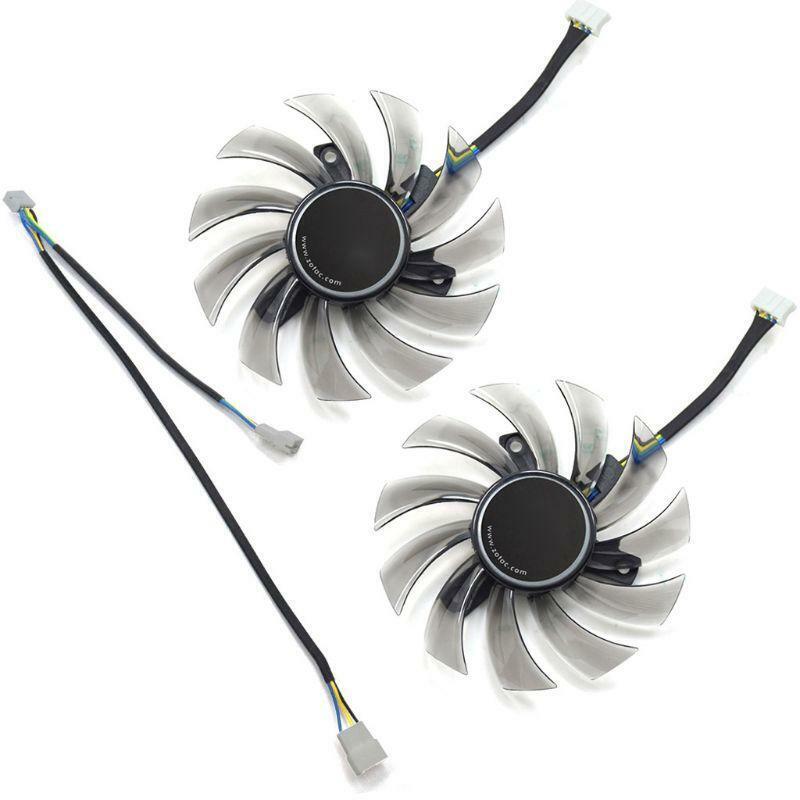 75mm GA81S2U DC 12V 0.35A 4Pin Cooler Fan 40x40x40MM For ZOTAC GTX 970 Graphics