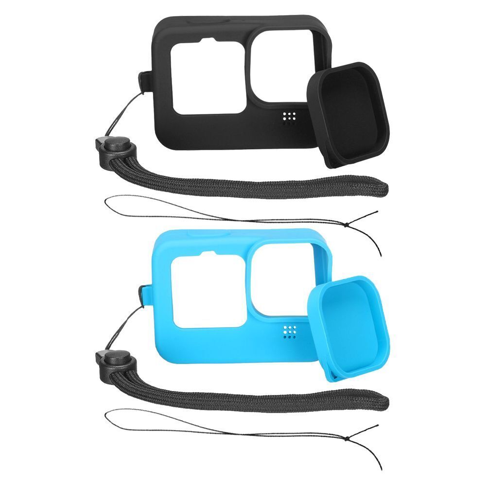 Accessories Protective Cover With Lens Cover/Lanyard For Gopro Hero 10 Black