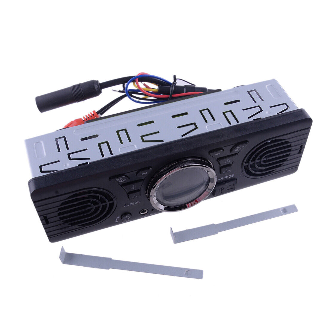 12V 1 Din Car Radio Stereo In-Dash Bluetooth SD MP3 Player Speaker FM AUX USB TF