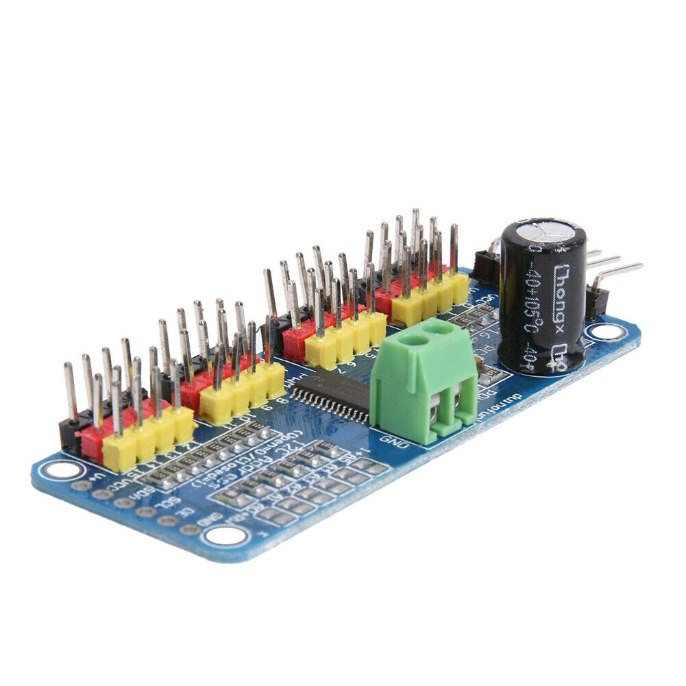 PWM/Servo/Drive Plate 16 Channel PWM Controller IIC Port for Arduino Robot