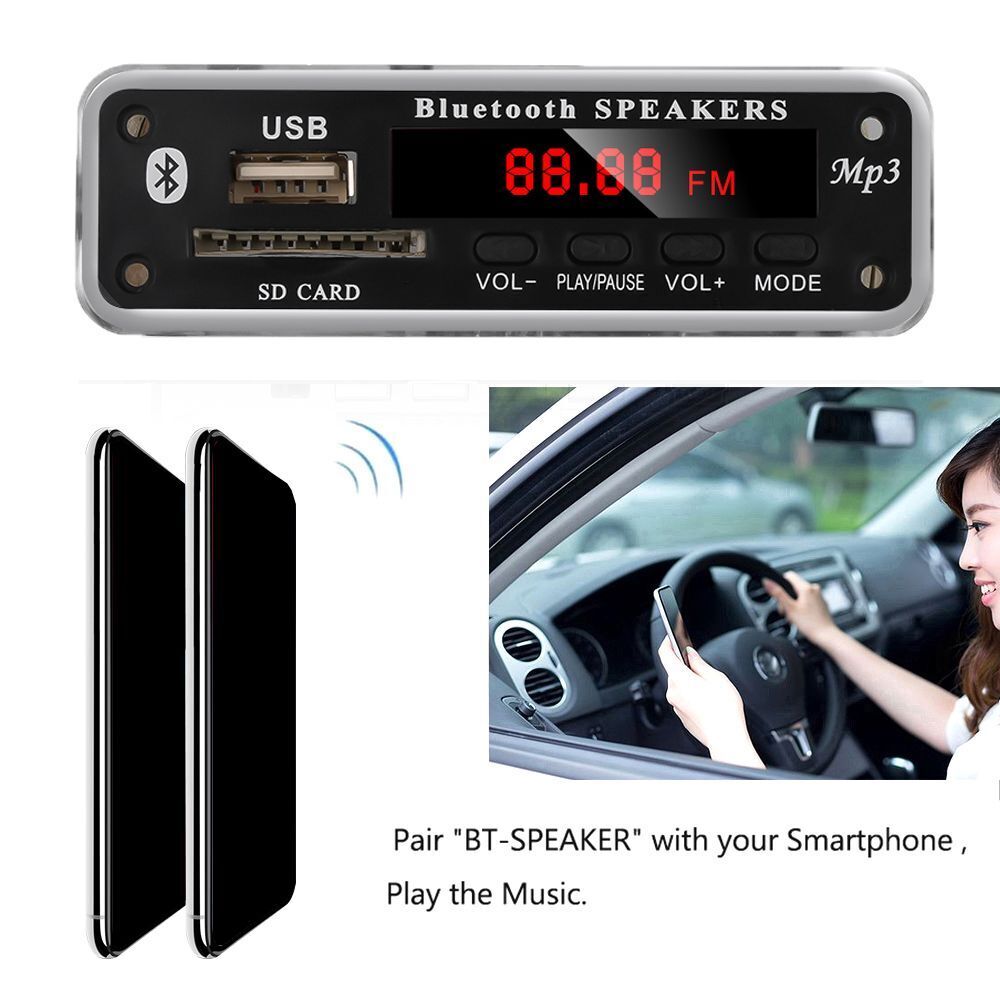 Stereo Built-in dashboard Car MP3 Player Radio Module Car Radio Decoder Board