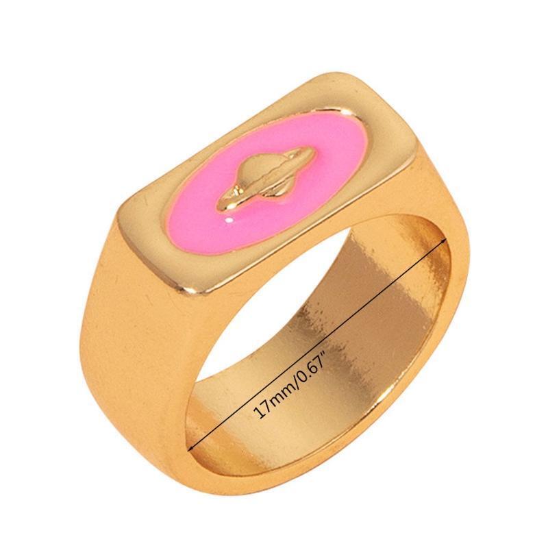 Space Rings Female Dressing Up Girl Female Favourite Decoration Valentine Gifts