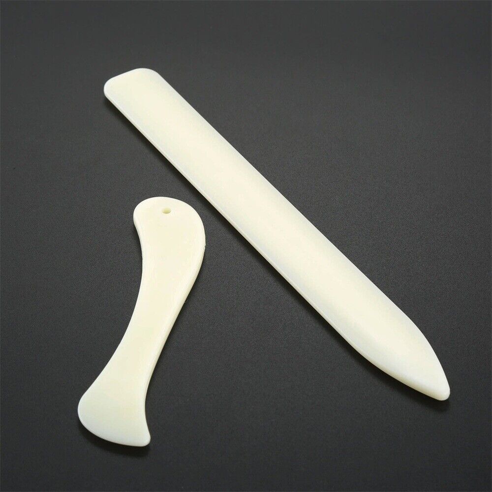 2Pcs Leather Craft Scoring Folding Creasing Edges Paper Handmade Sewing Tools