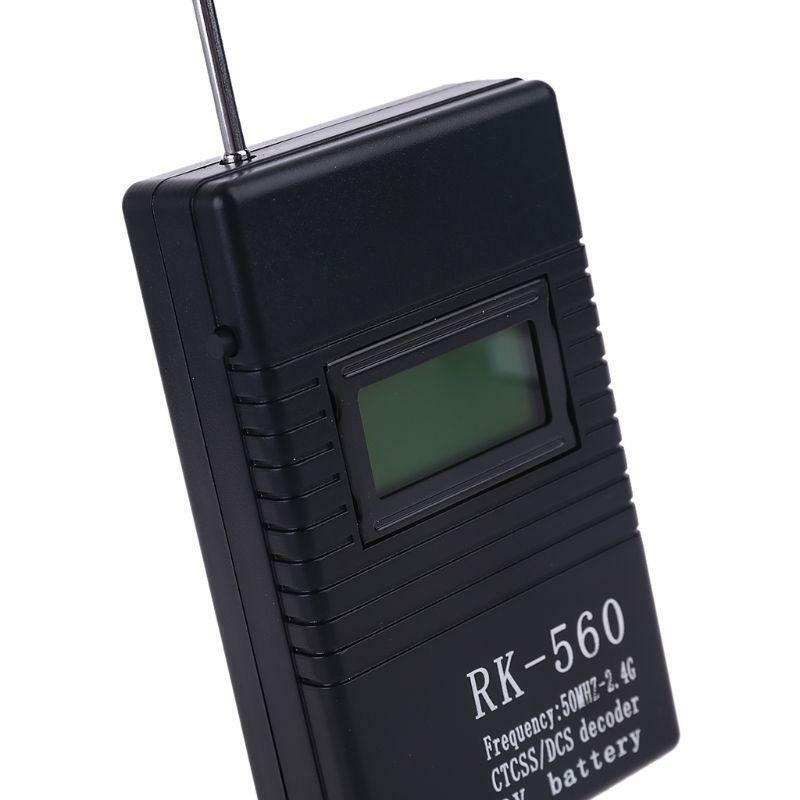 RK560 Portable 50MHz-2.4GHz Handheld Frequency Counter for Walkie Talkie Radio