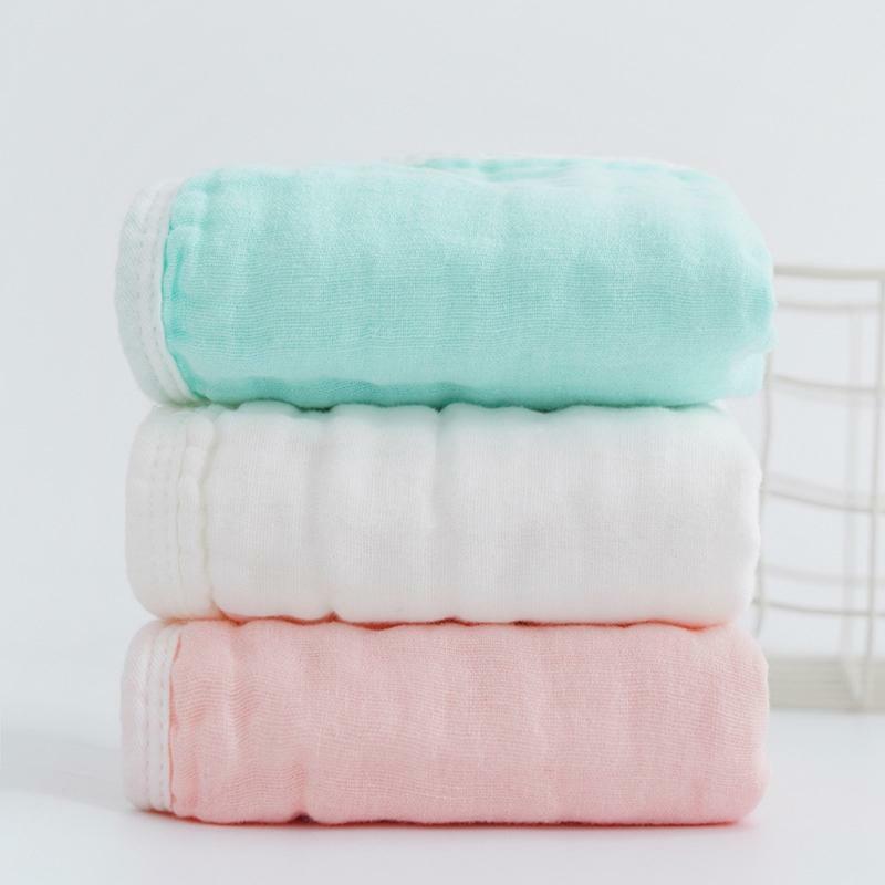 5 Pcs Baby Bib 6 Layers Multi Use Burping Cloth Absorbent Towels Burping Rags