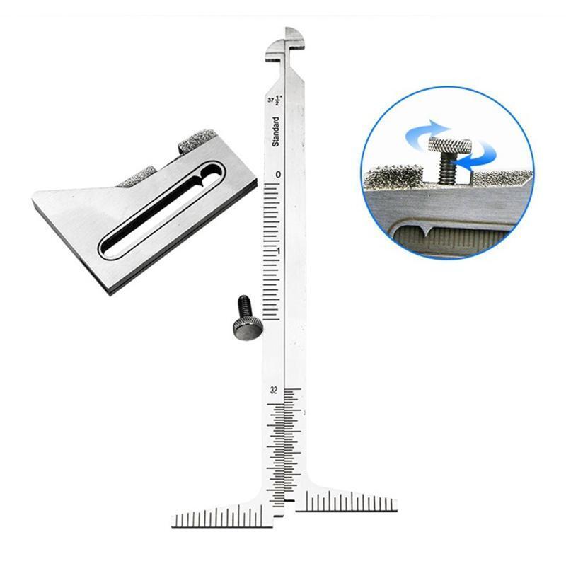 0-32mm Dual Unit Stainless Steel Welding Measure Tool Pipe Gauge Seam Inspection