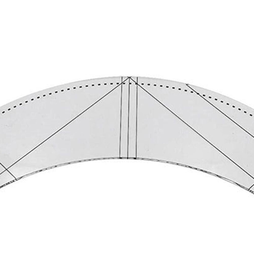 Quilting Ruler Tablecloth Braided Twist Template DIY Sewing Craft (14 inch)