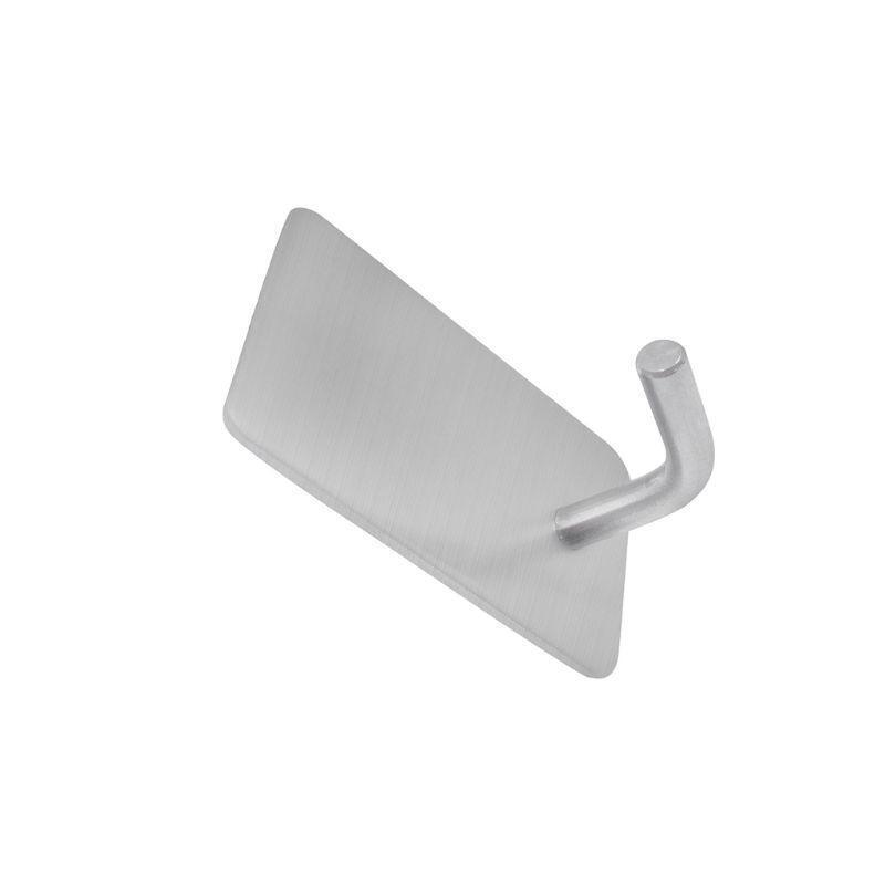 8Pcs Self Adhesive Hooks Stainless Steel Heavy Duty Stick On Wall Towel Hanger