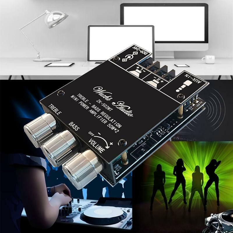 TPA 3116D2 ZK-502MT Dual-Channel Stereo High Power Digital Audio Amplifier Board