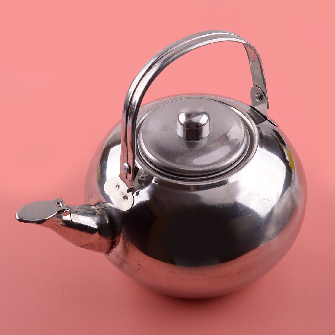 Stainless Steel Tea Kettle Tea Pot Teapot 1.2L For Outdoor Camping A4