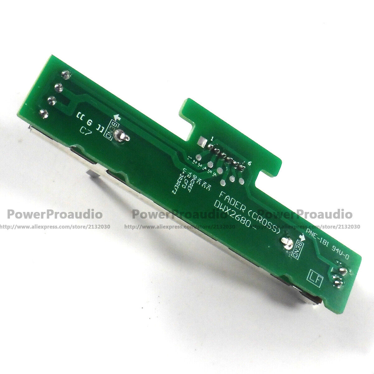 UPGRADED  (DWX2680) CROSS FADER XFADER PCB ASSEMBLY FOR PIONEER DJM700 ALPS