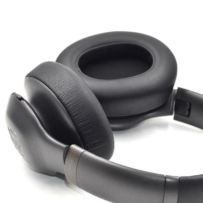 Leather Cushion Velvet Earmuff Earphone Sleeve Cover Suitable for J-B-L E65BTNC