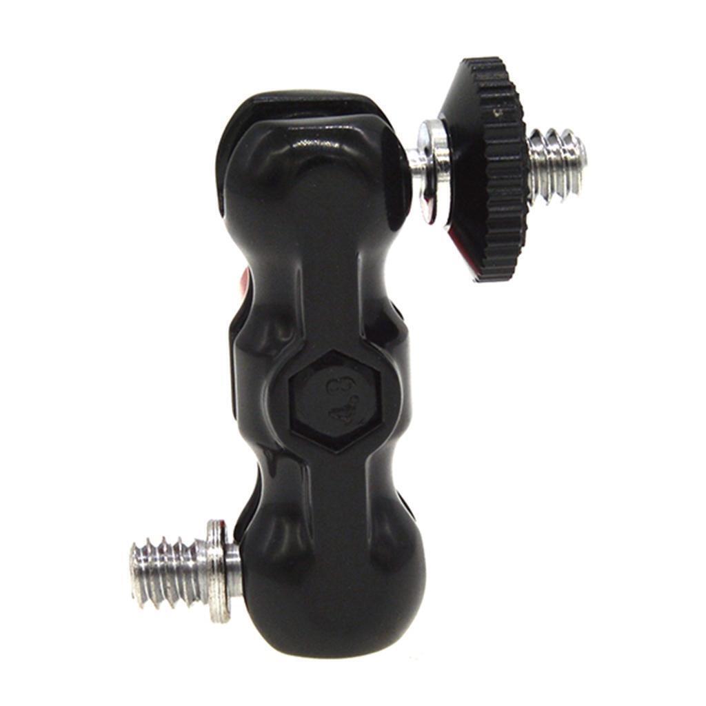 Multifunctional Spherical Head Clamp Arm Adapter for Camcorder Monitor with