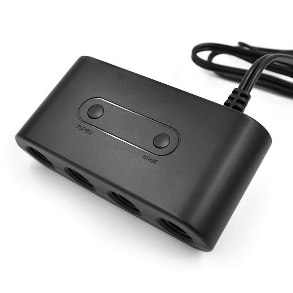 4 Port USB GC Gamecube NGC Controller Adapter Converter for Wii U Switch PC