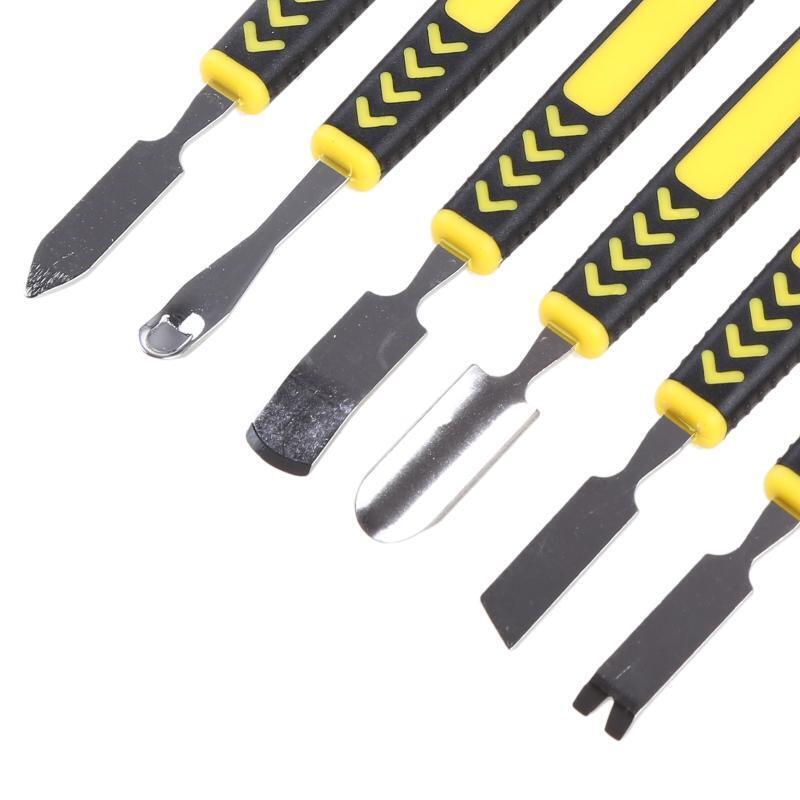 Dual Ends Metal Spudger Set  Pry Opening Spudger Metal Crowbar for Cellphone