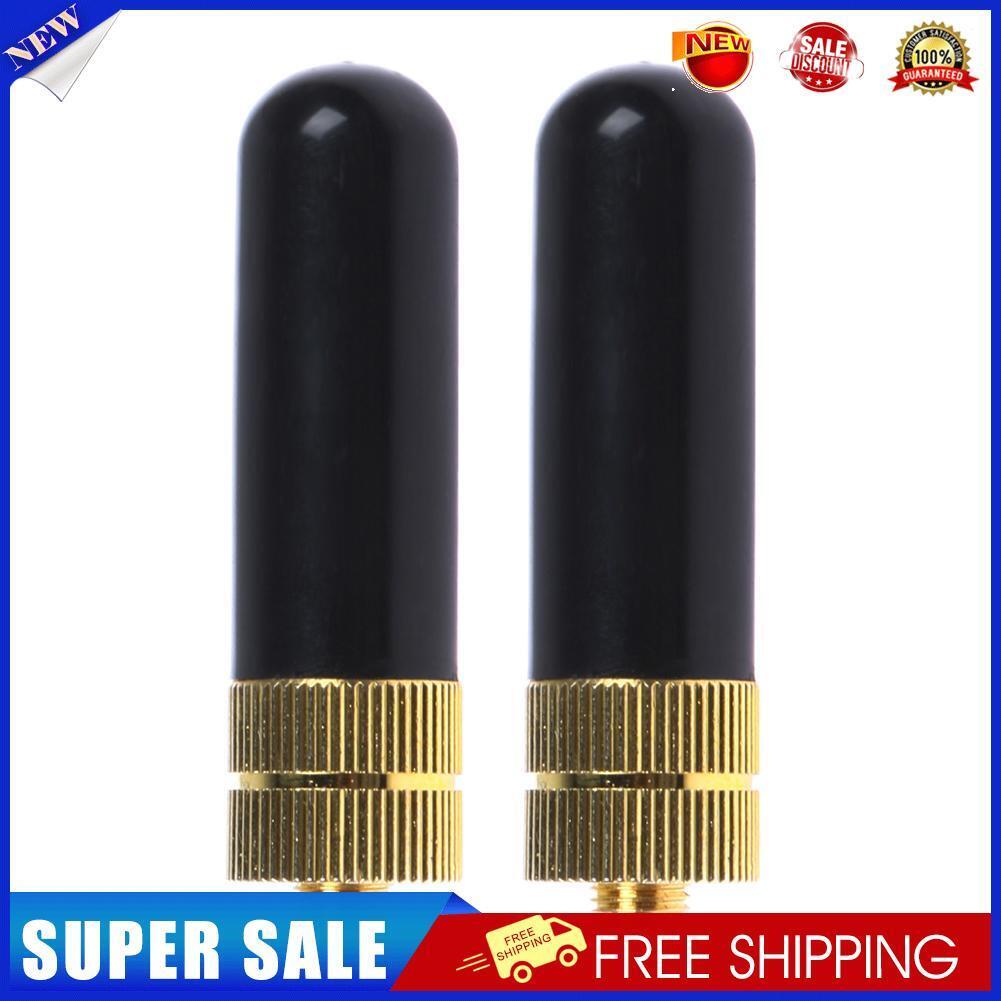 2x SRH805S SMA-F Female Dual Band Antenna for Baofeng GT-3 UV-5R 888s Radio