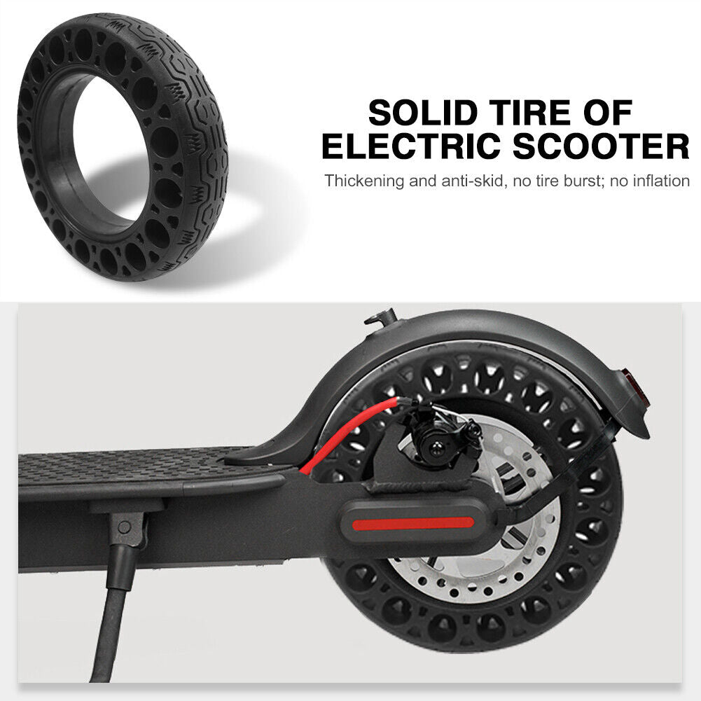 10 inch Electric Scooter Rubber Tires for Ninebot Max G30 Non Slip Tyre