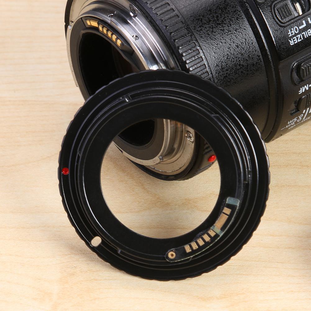 M42-EOS Electronic Chip 3 AF Confirm M42 Len to EOS Camera Adapter Ring
