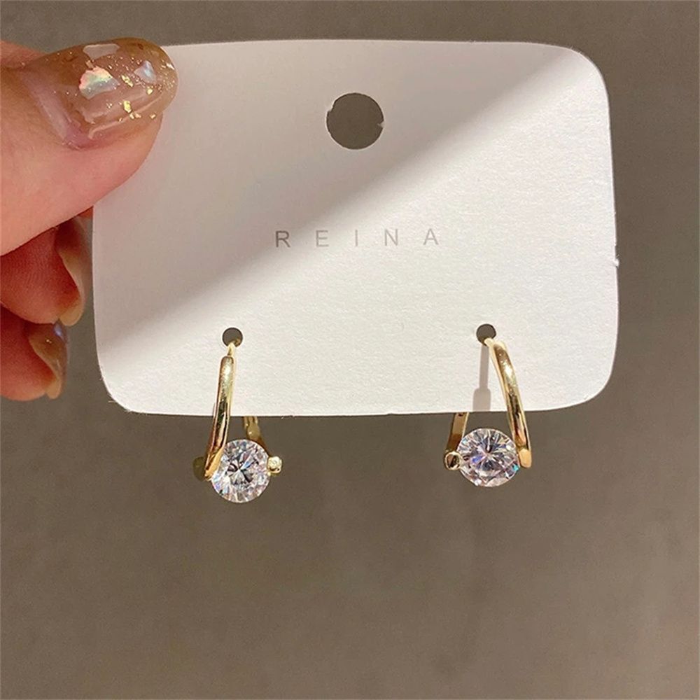Tassel Eardrop Dangle Earring Crystal Water Drop Earring Jewelry Accessories